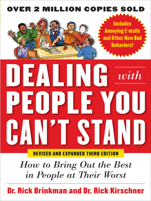 Title details for Dealing with People You Can't Stand by Rick Brinkman - Wait list